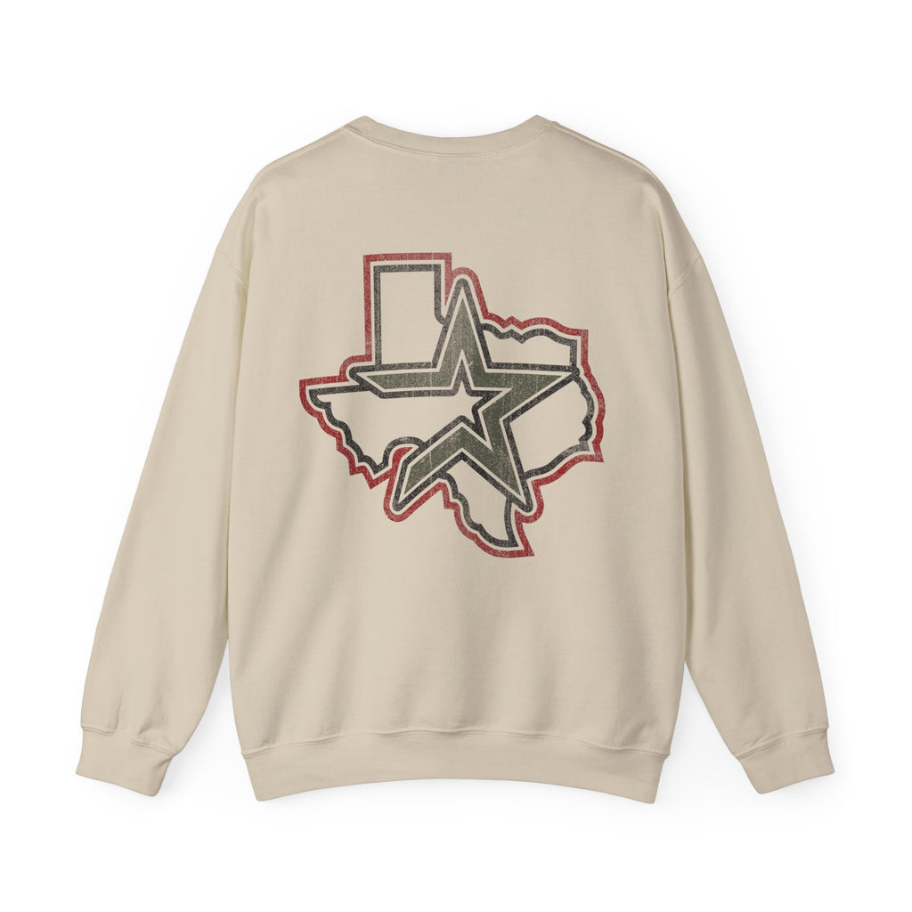 MEDIUM OLIVE HTX CREWNECK SWEATER