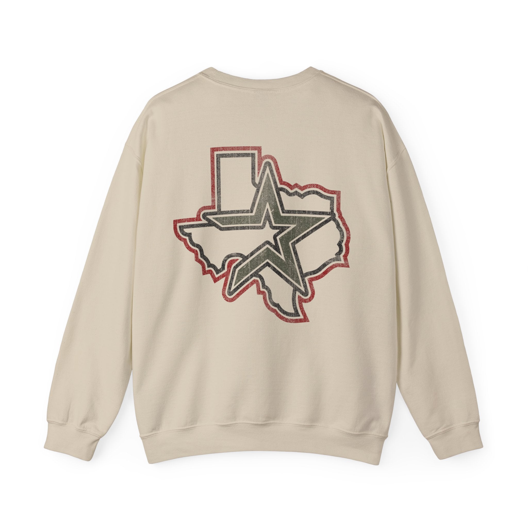 MEDIUM OLIVE HTX CREWNECK SWEATER