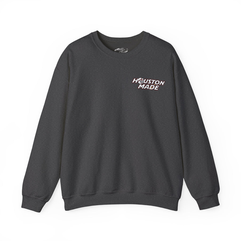 HOUSTON MADE BALL CREWNECK SWEATER