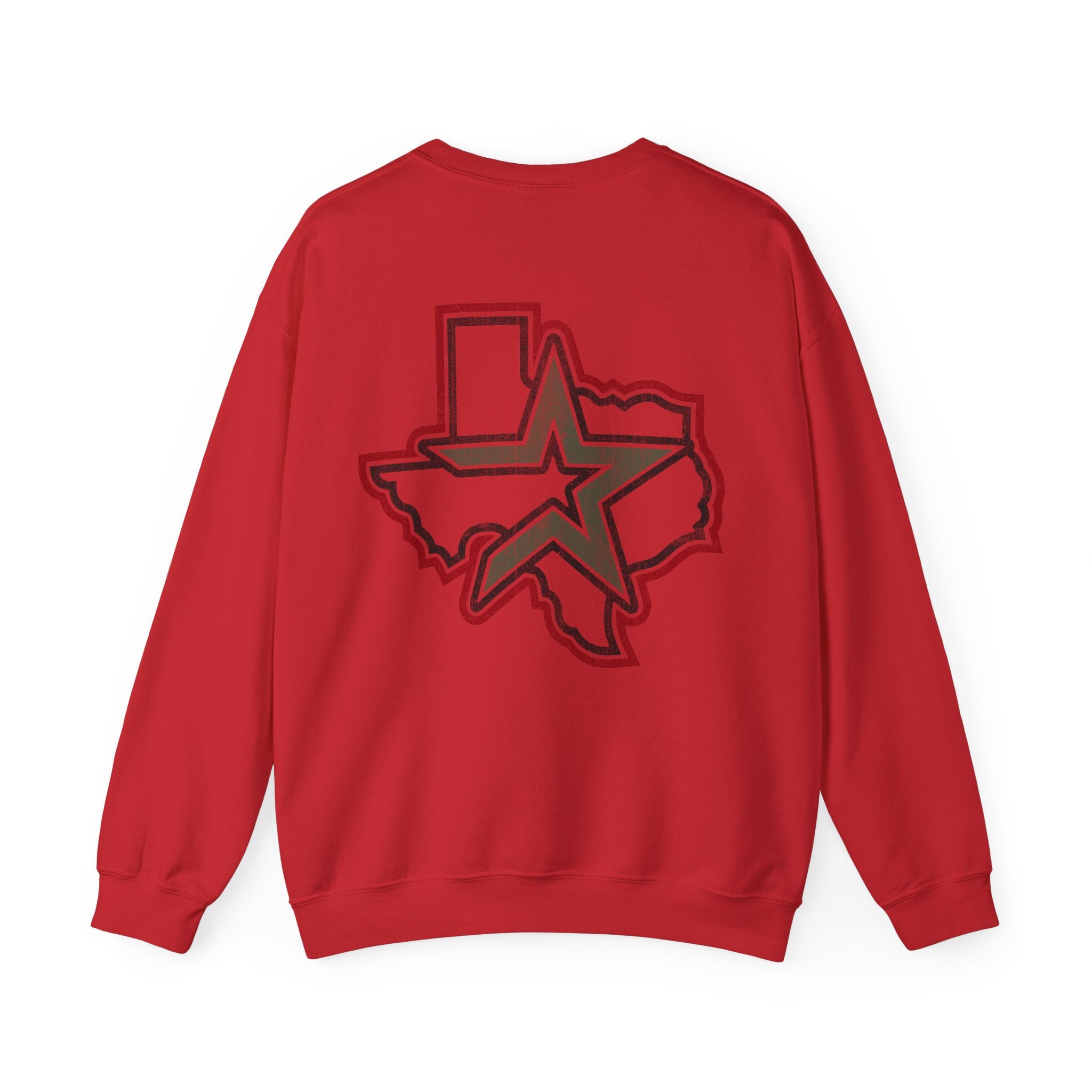 MEDIUM OLIVE HTX CREWNECK SWEATER