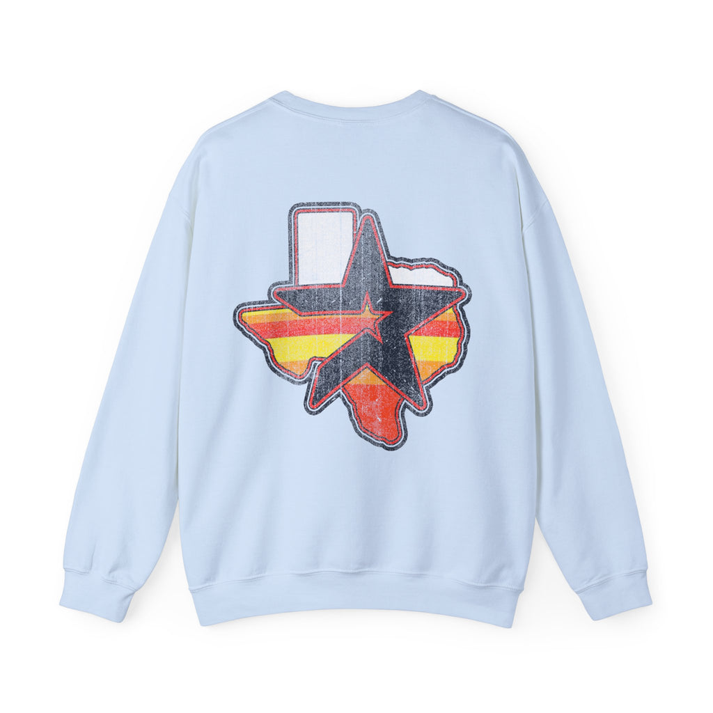 RETRO HOUSTON CREWNECK SWEATSHIRT