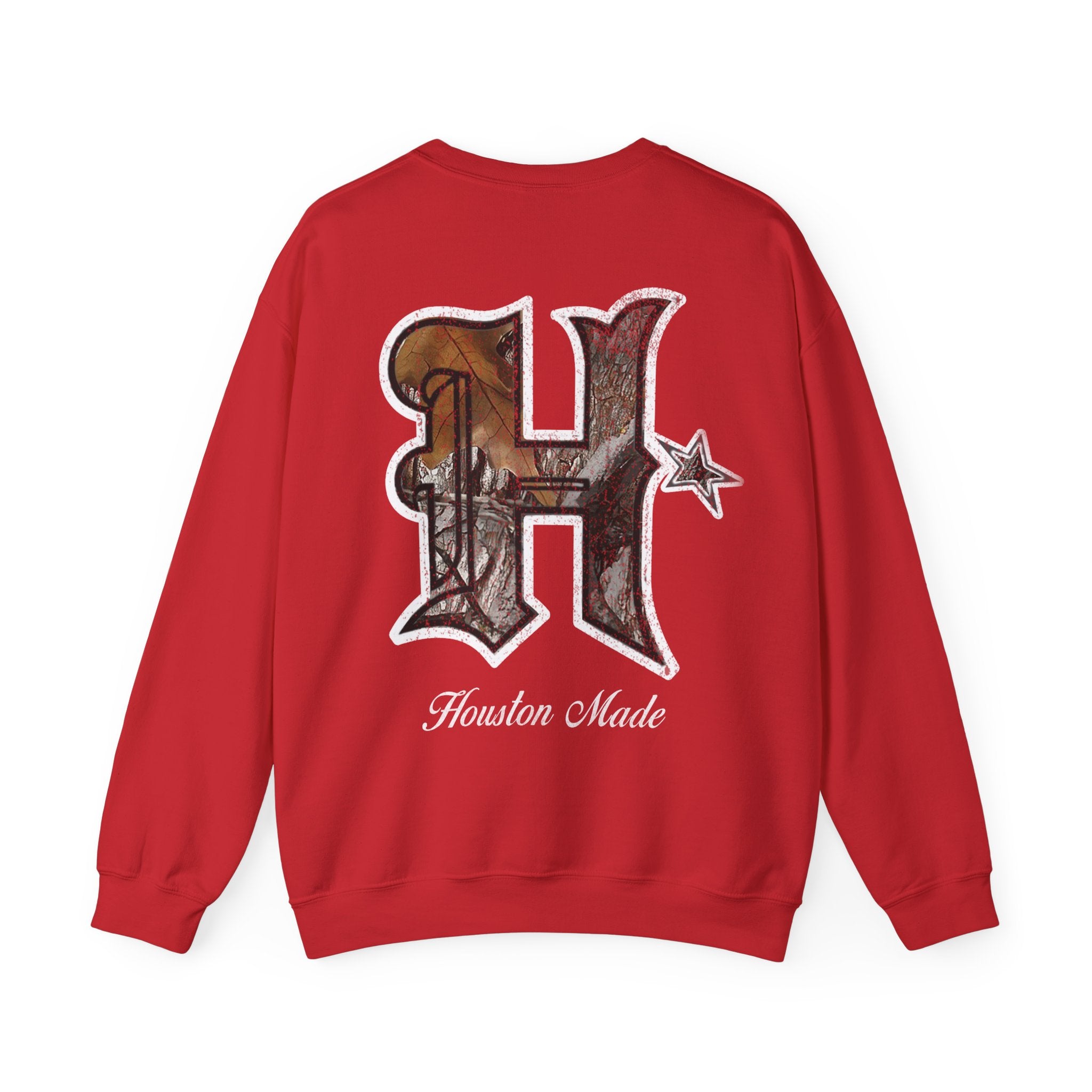 CAMO HTOWN MADE CREWNECK SWEATER