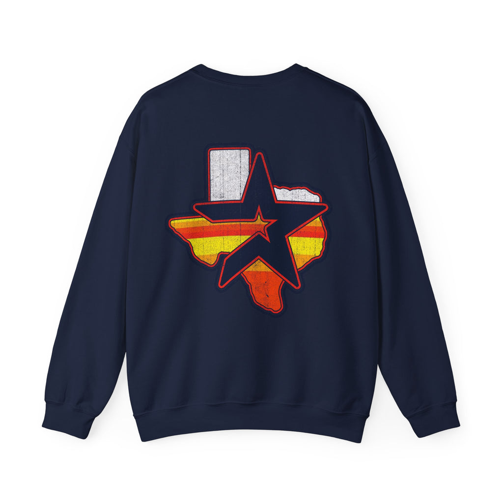 RETRO HOUSTON CREWNECK SWEATSHIRT