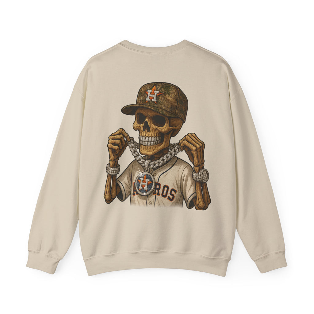 SKULLY STROS CREWNECK SWEATER