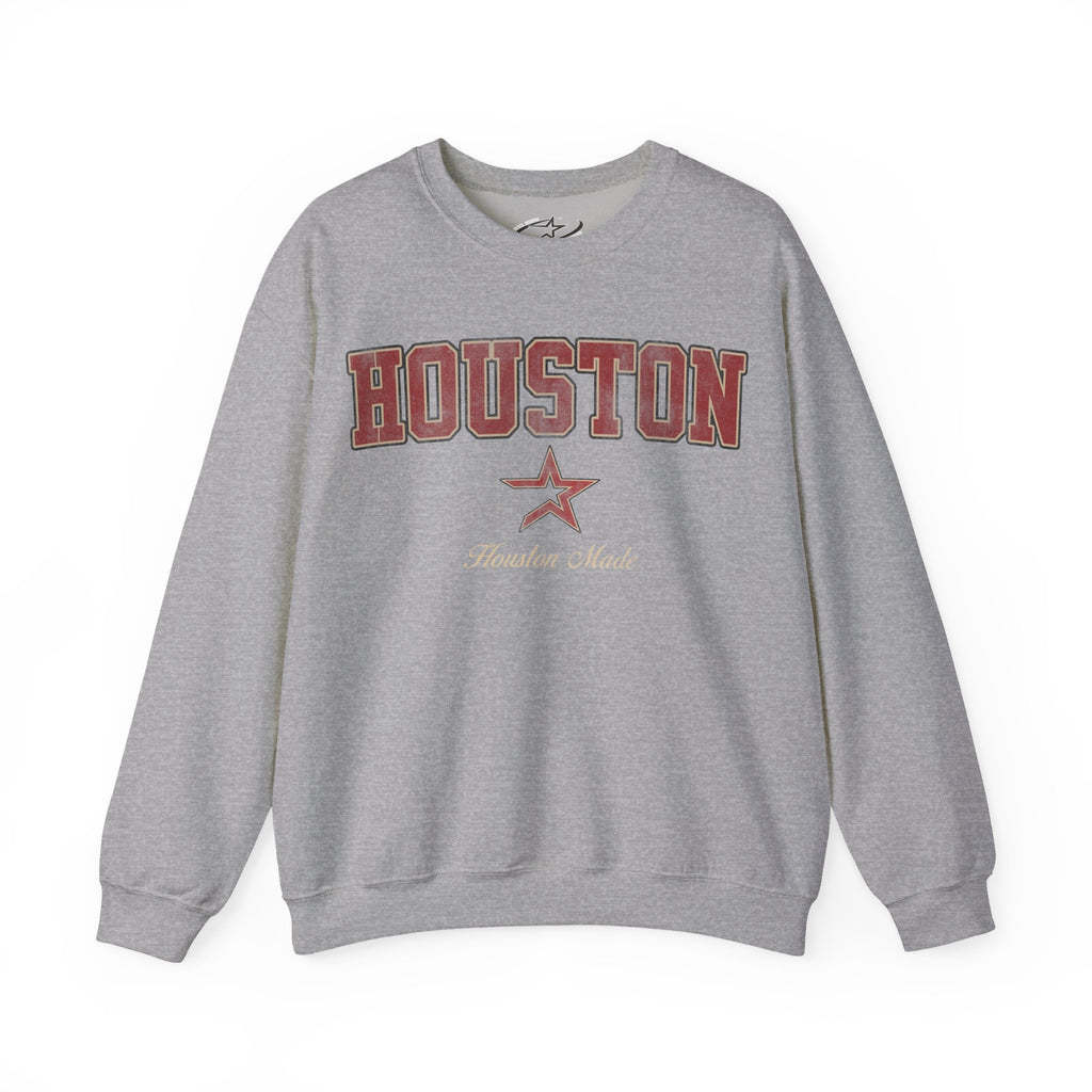 RED STROS HOUSTON MADE CREWNECK SWEATER