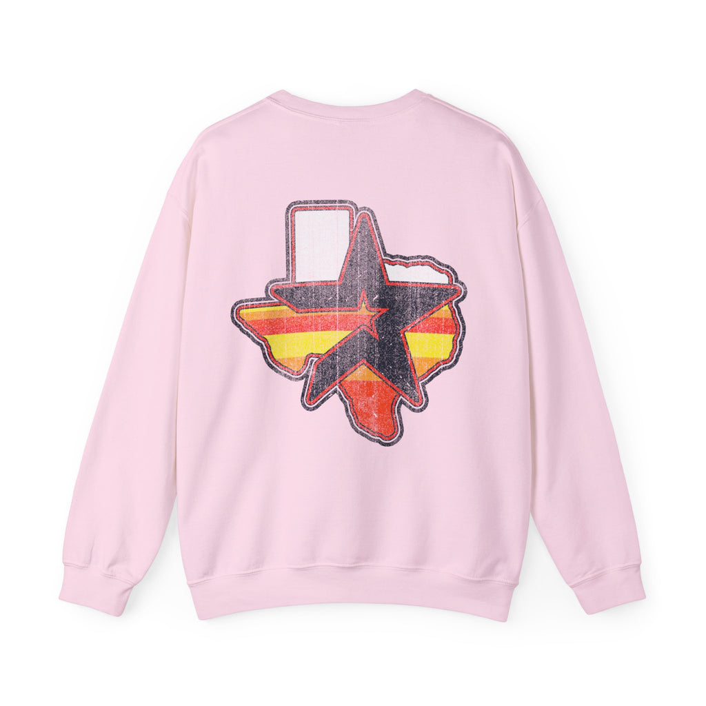 RETRO HOUSTON CREWNECK SWEATSHIRT
