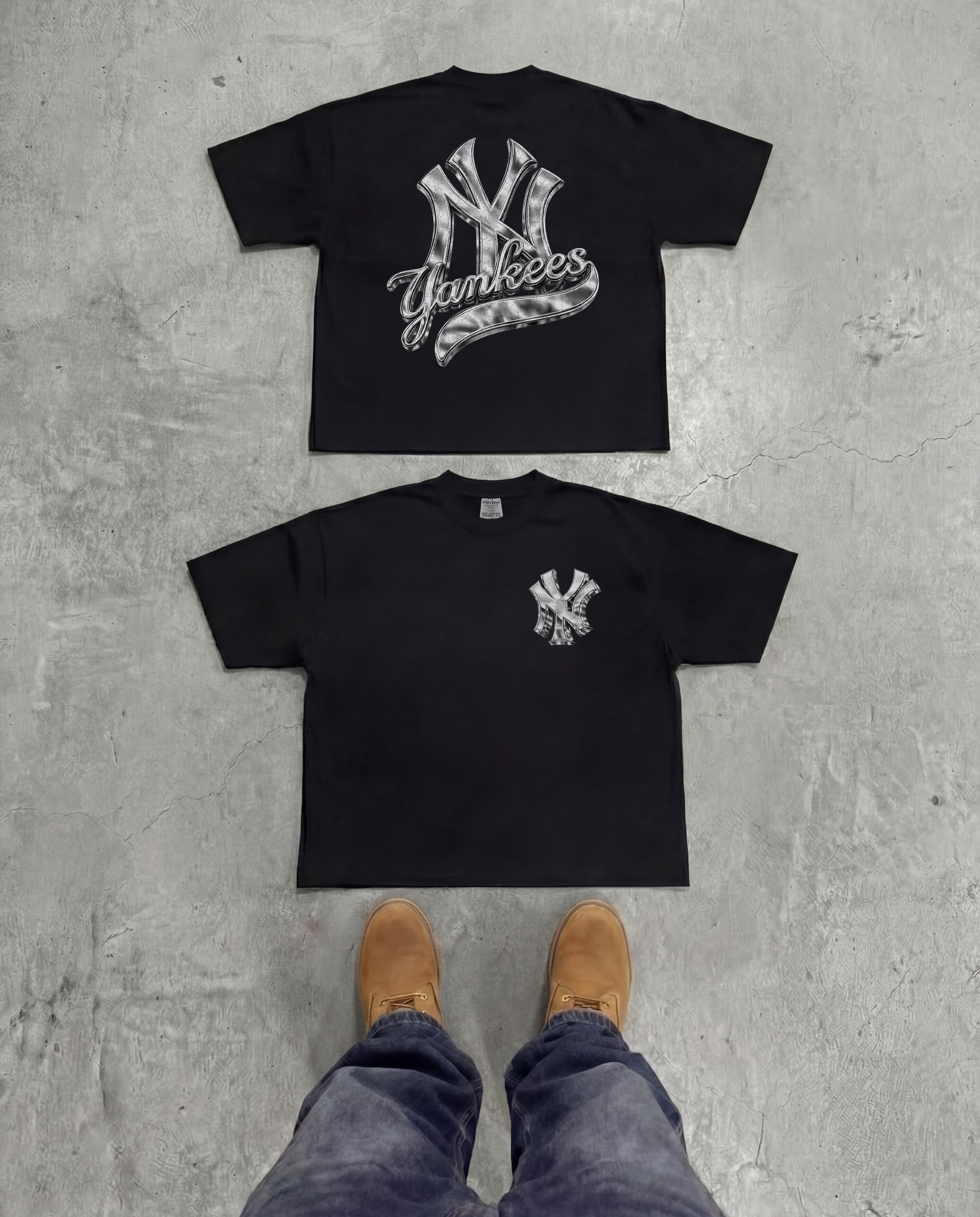 CHROME NY HEAVYWEIGHT SHAKAWEAR TEE