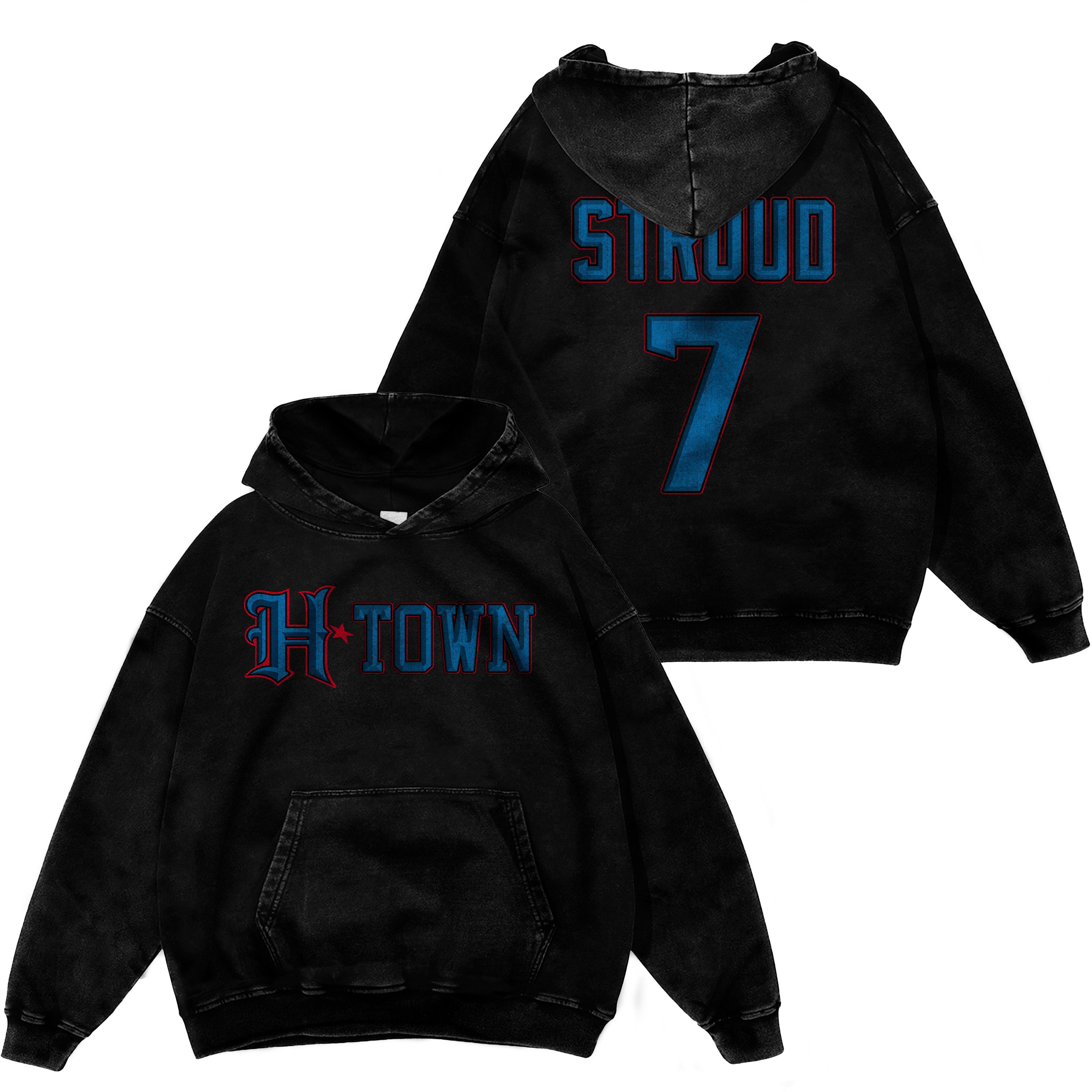 BLUE "STROUD" HOODIE
