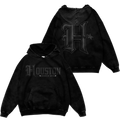 GREY "H" HOODIE