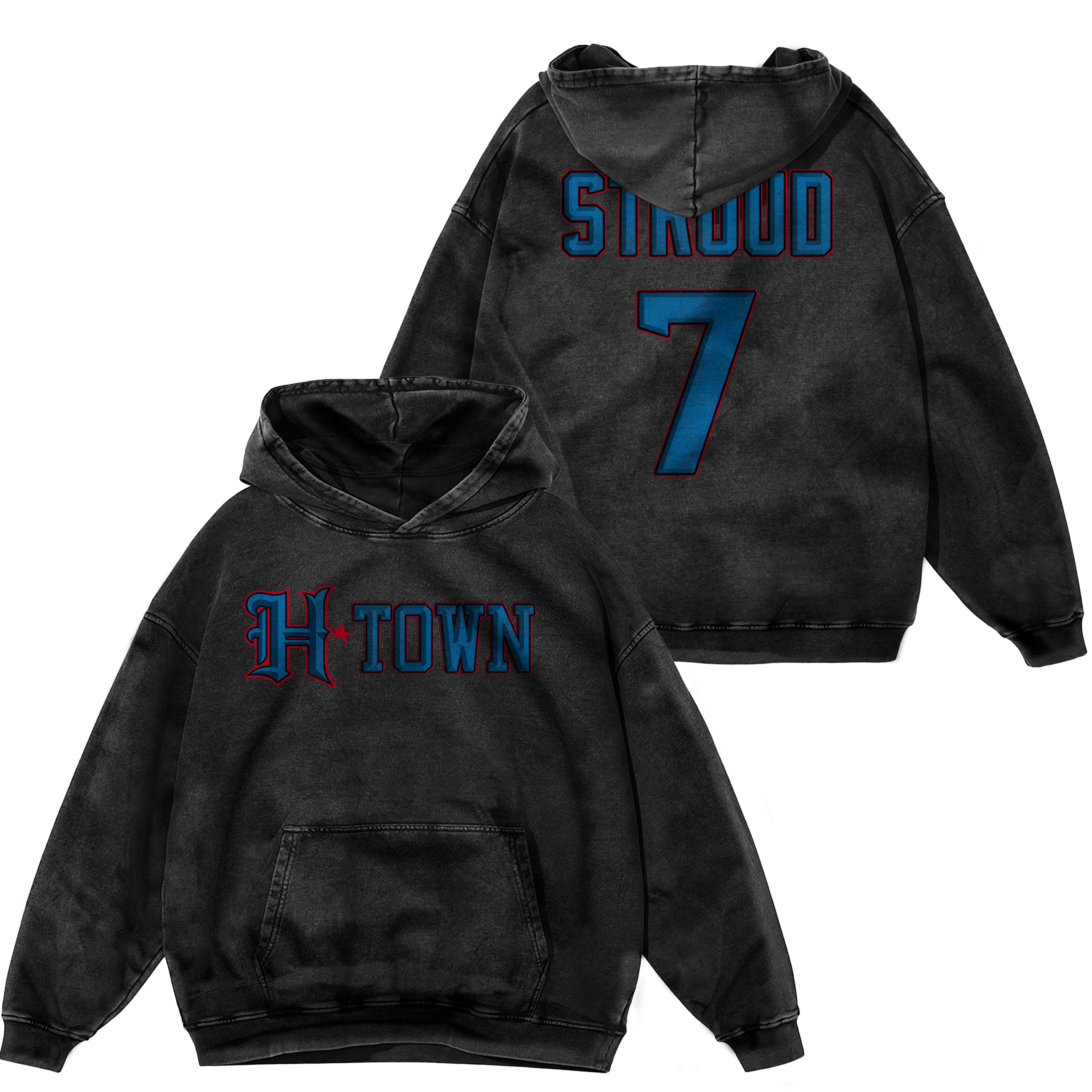 BLUE "STROUD" HOODIE