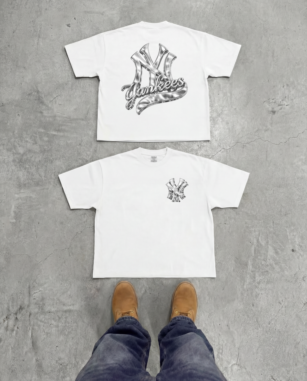 CHROME NY HEAVYWEIGHT SHAKAWEAR TEE