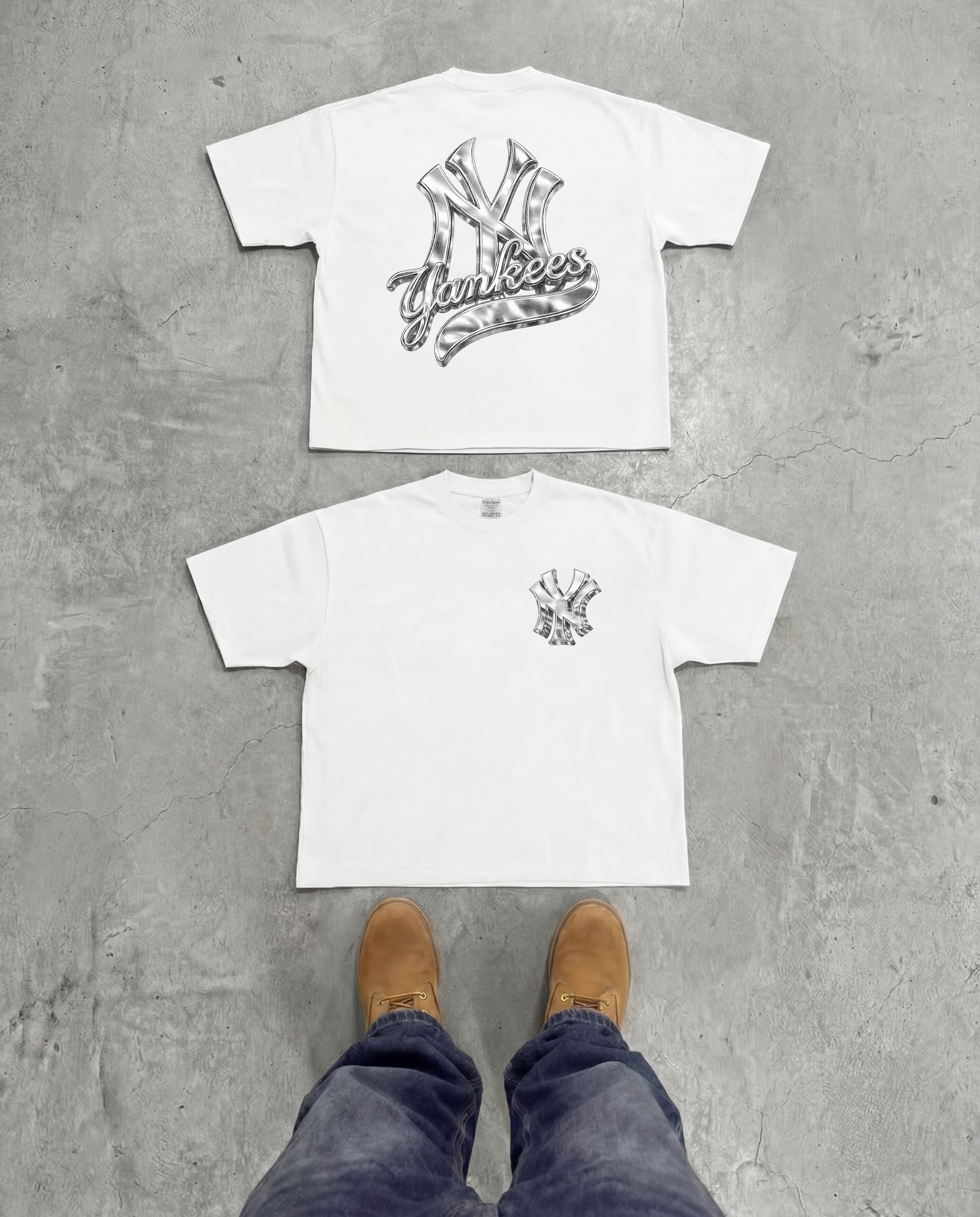 CHROME NY HEAVYWEIGHT SHAKAWEAR TEE