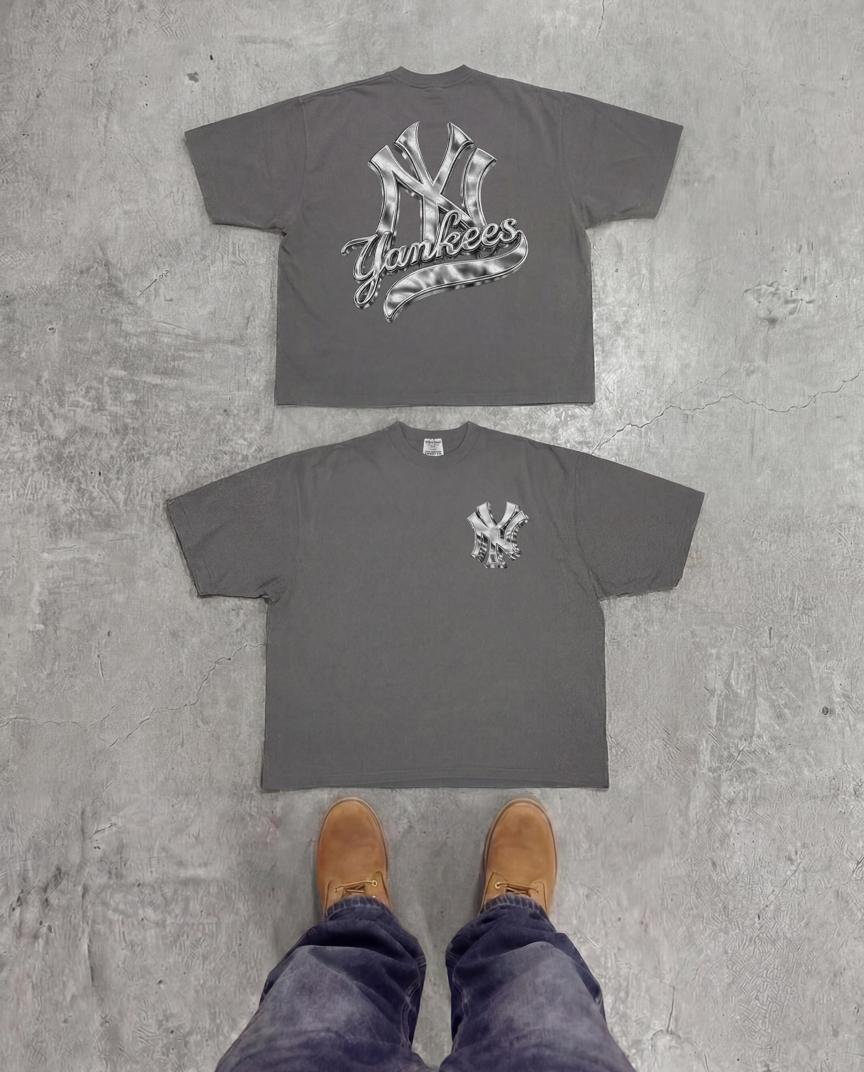 CHROME NY HEAVYWEIGHT SHAKAWEAR TEE