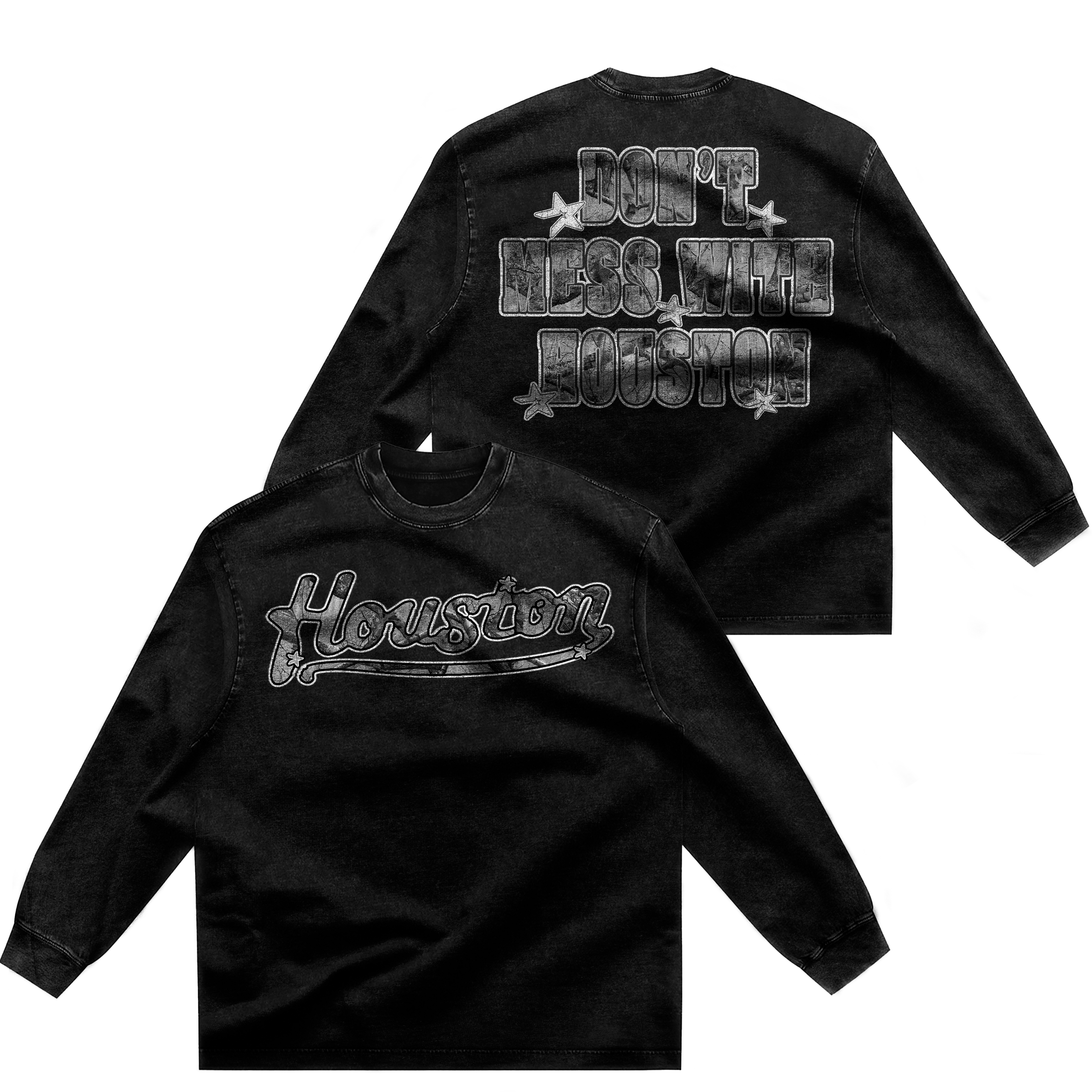 GREY TREE CAMO "HOUSTON" LONG SLEEVEE