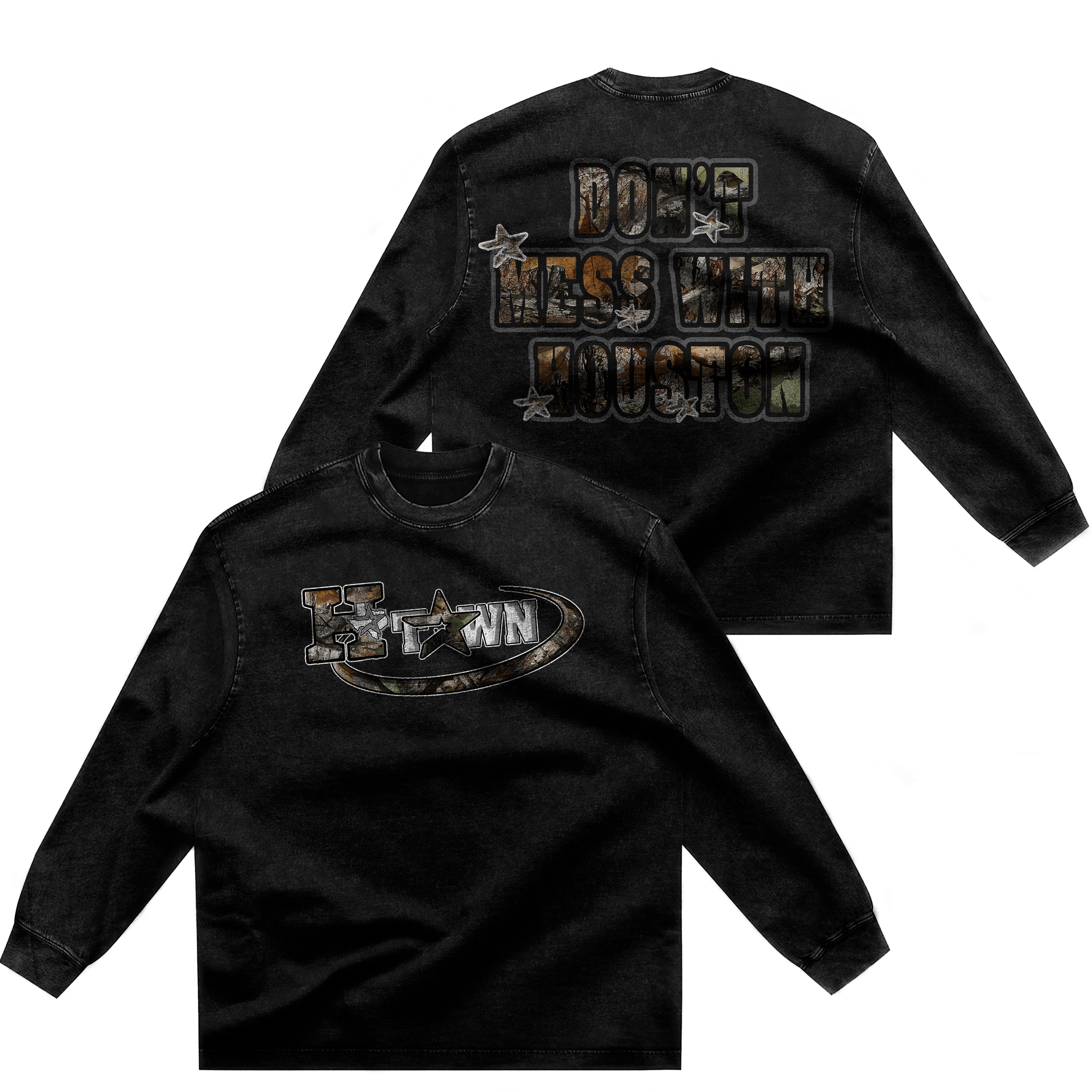 TREE CAMO "H-TOWN" LONG SLEEVE