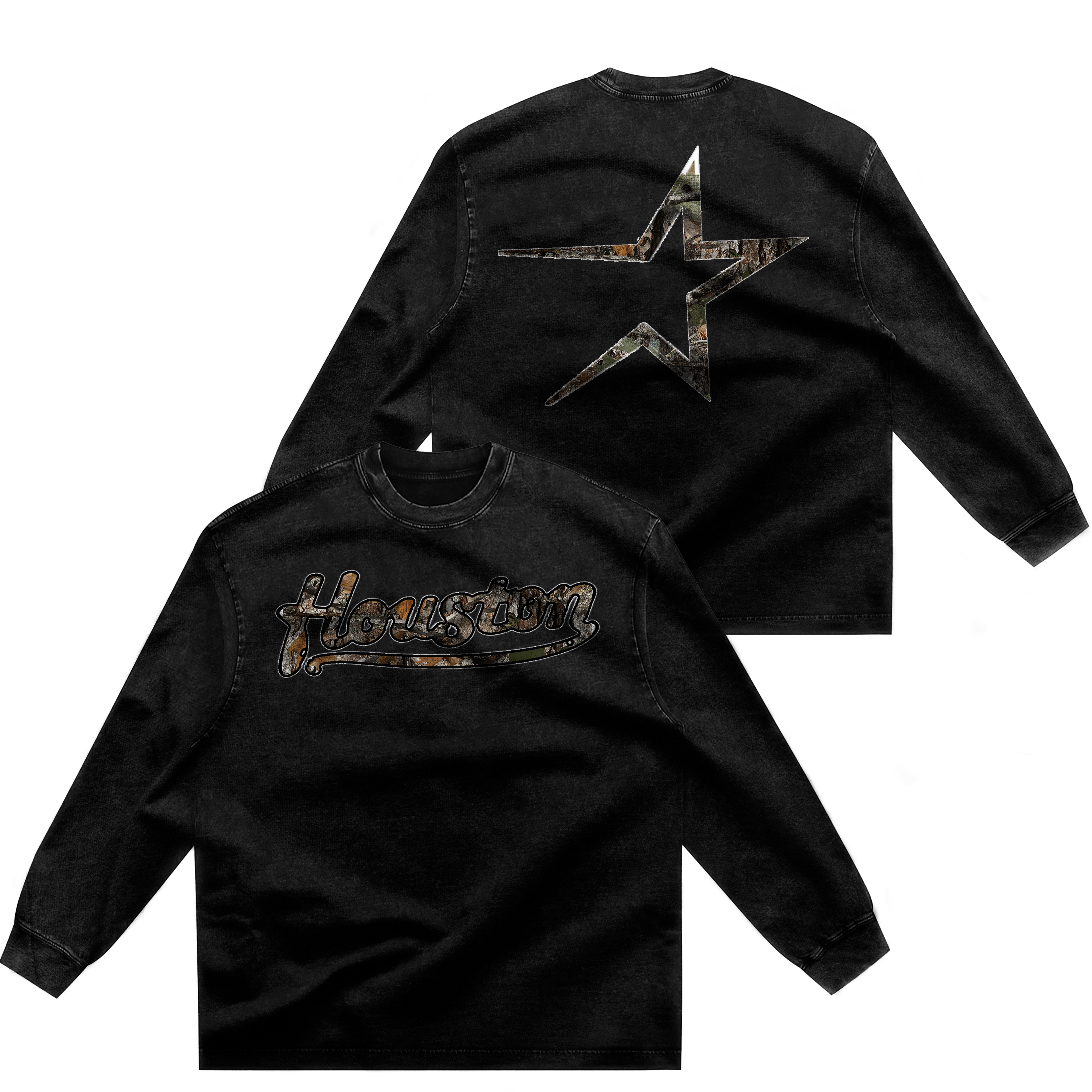 TREE CAMO "HOUSTON" LONG SLEEVE