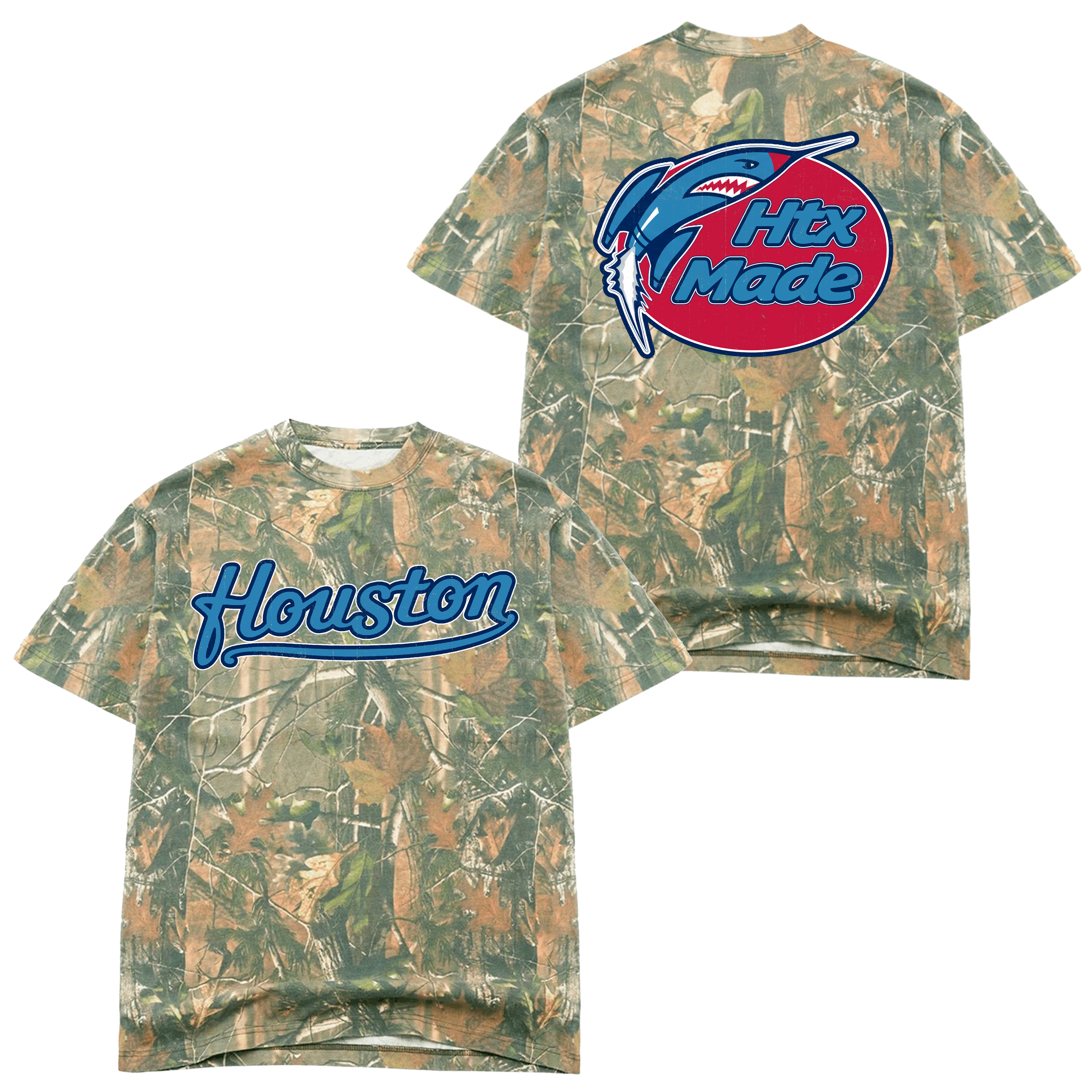 HTX MADE TREE CAMO TEE