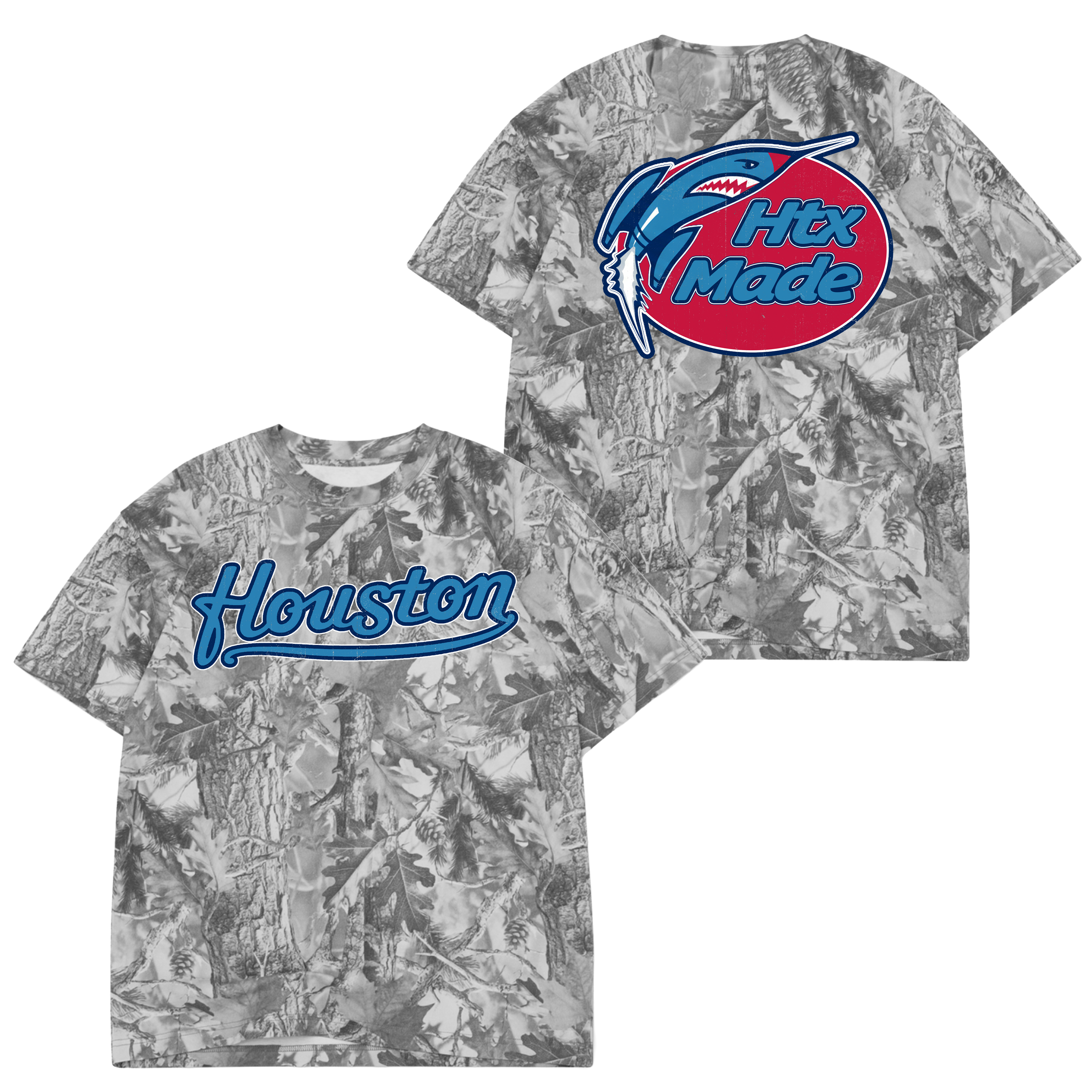 HTX MADE TREE CAMO TEE
