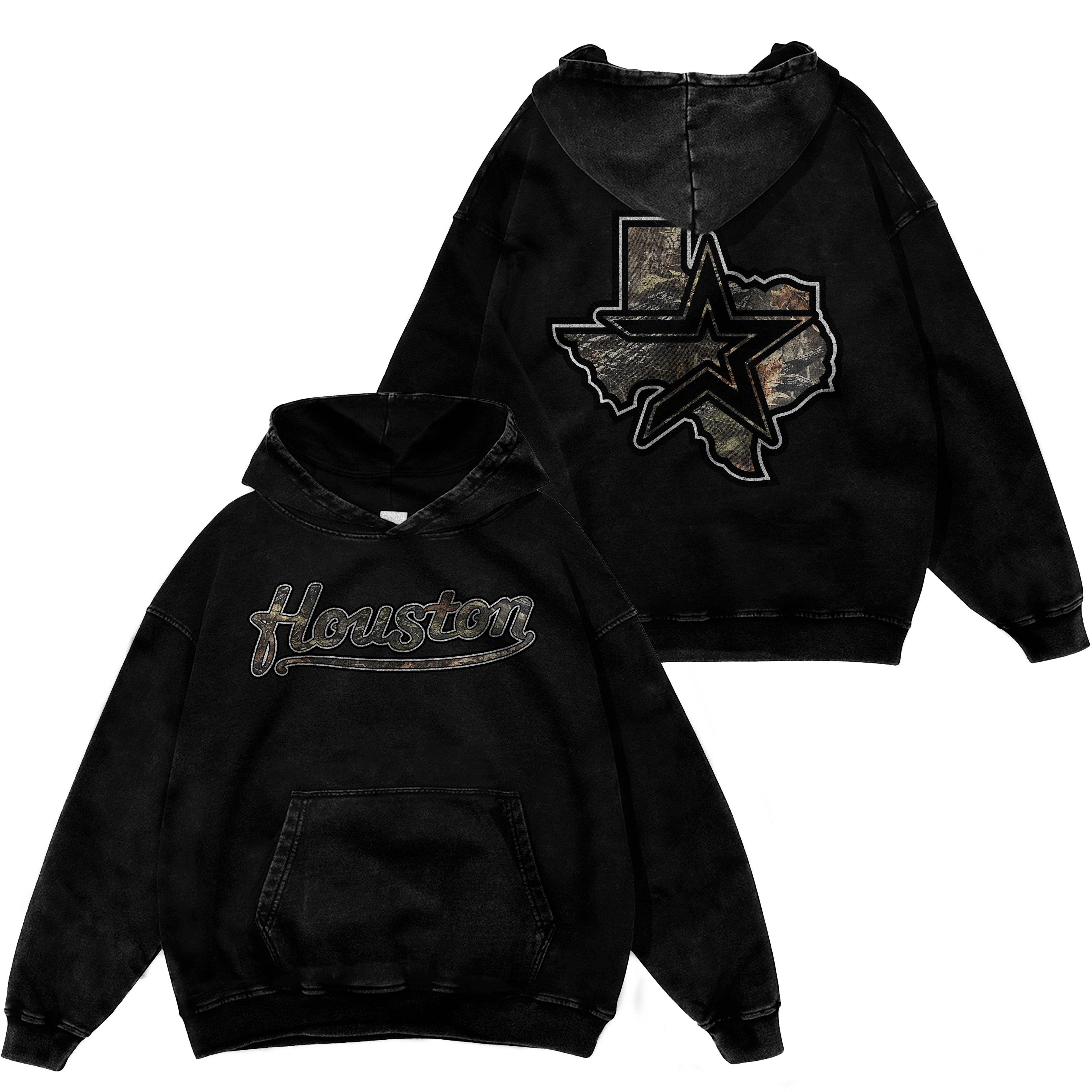 CAMO RETRO STROS HOODIE