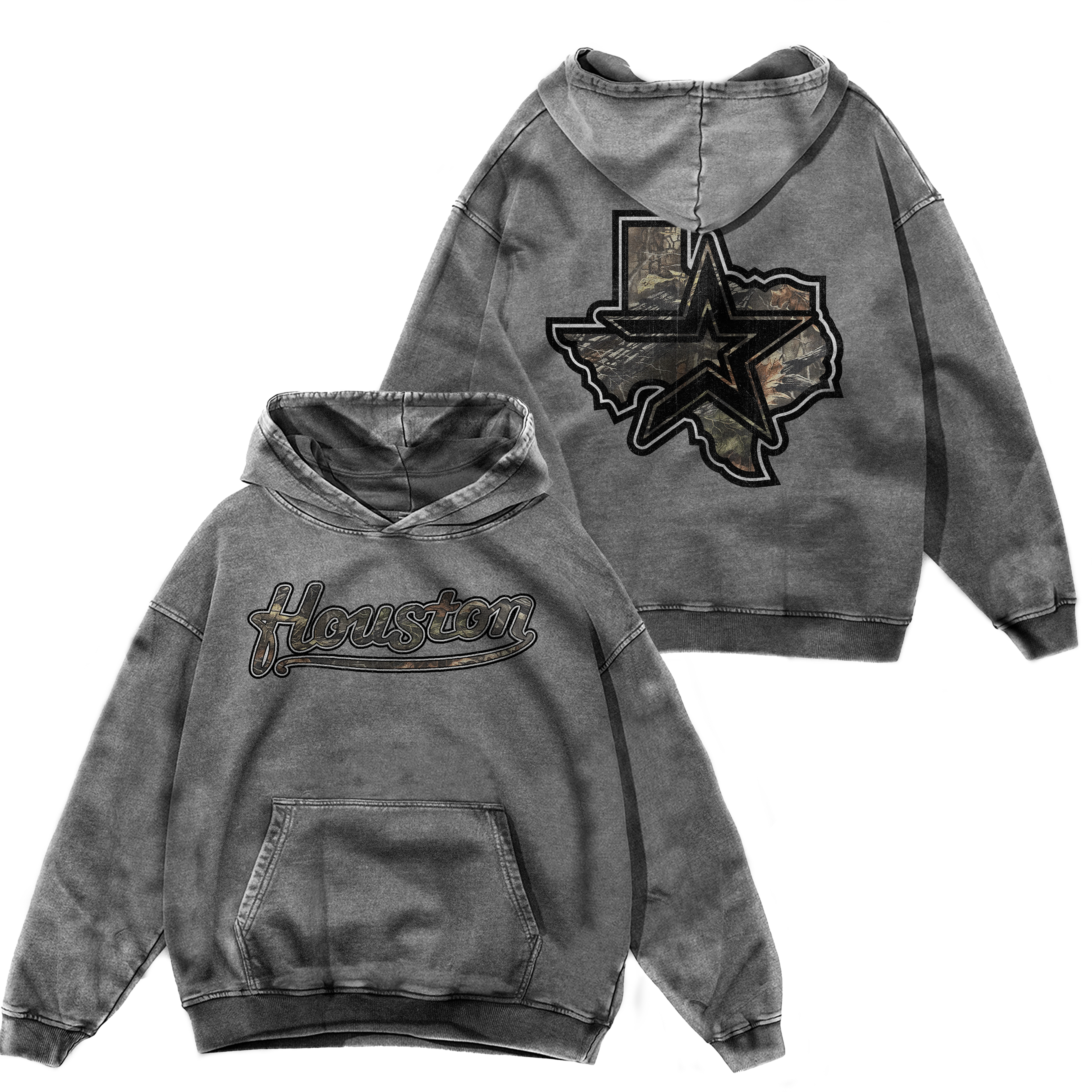 CAMO RETRO STROS HOODIE