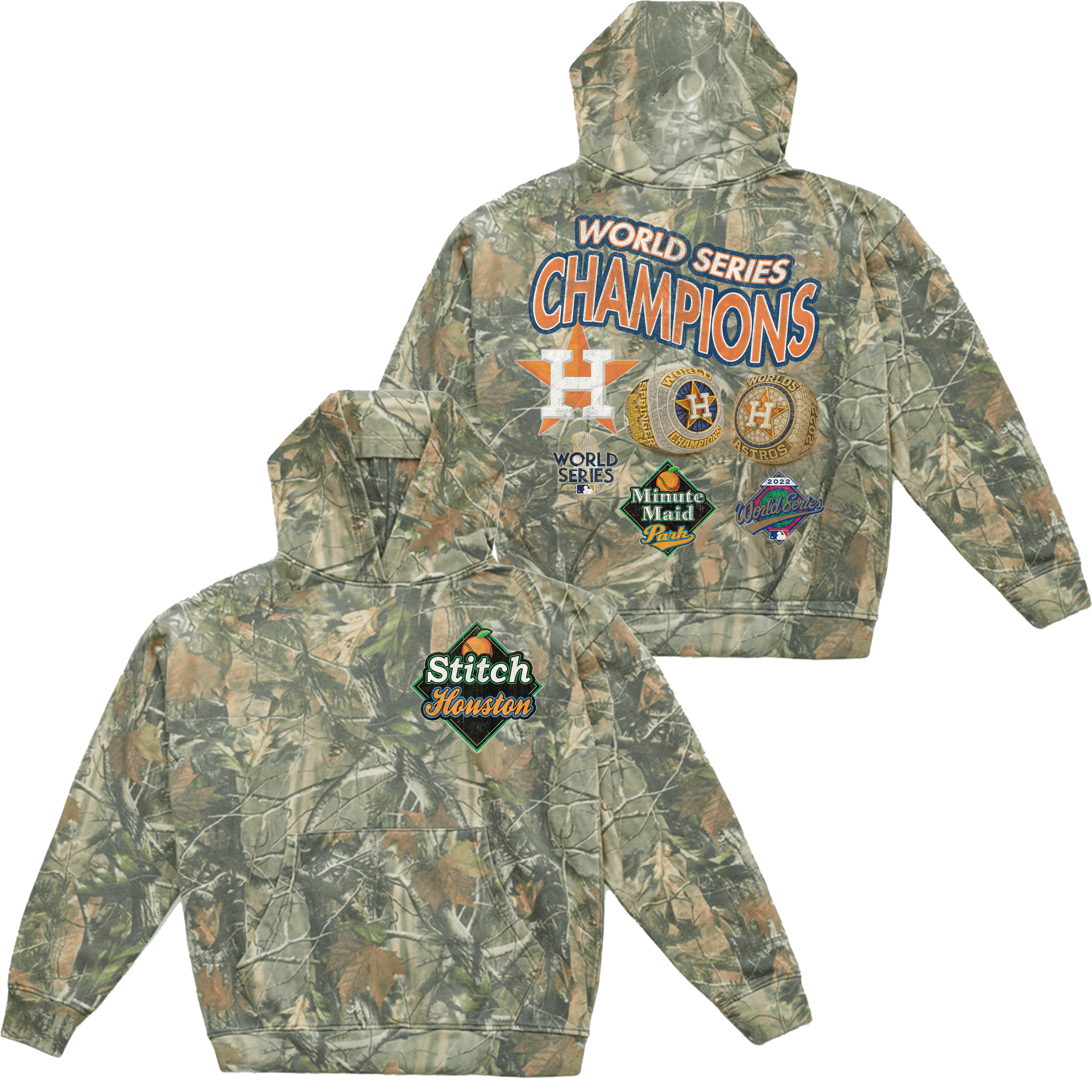 STROS CHAMP TREE CAMO HOODIE