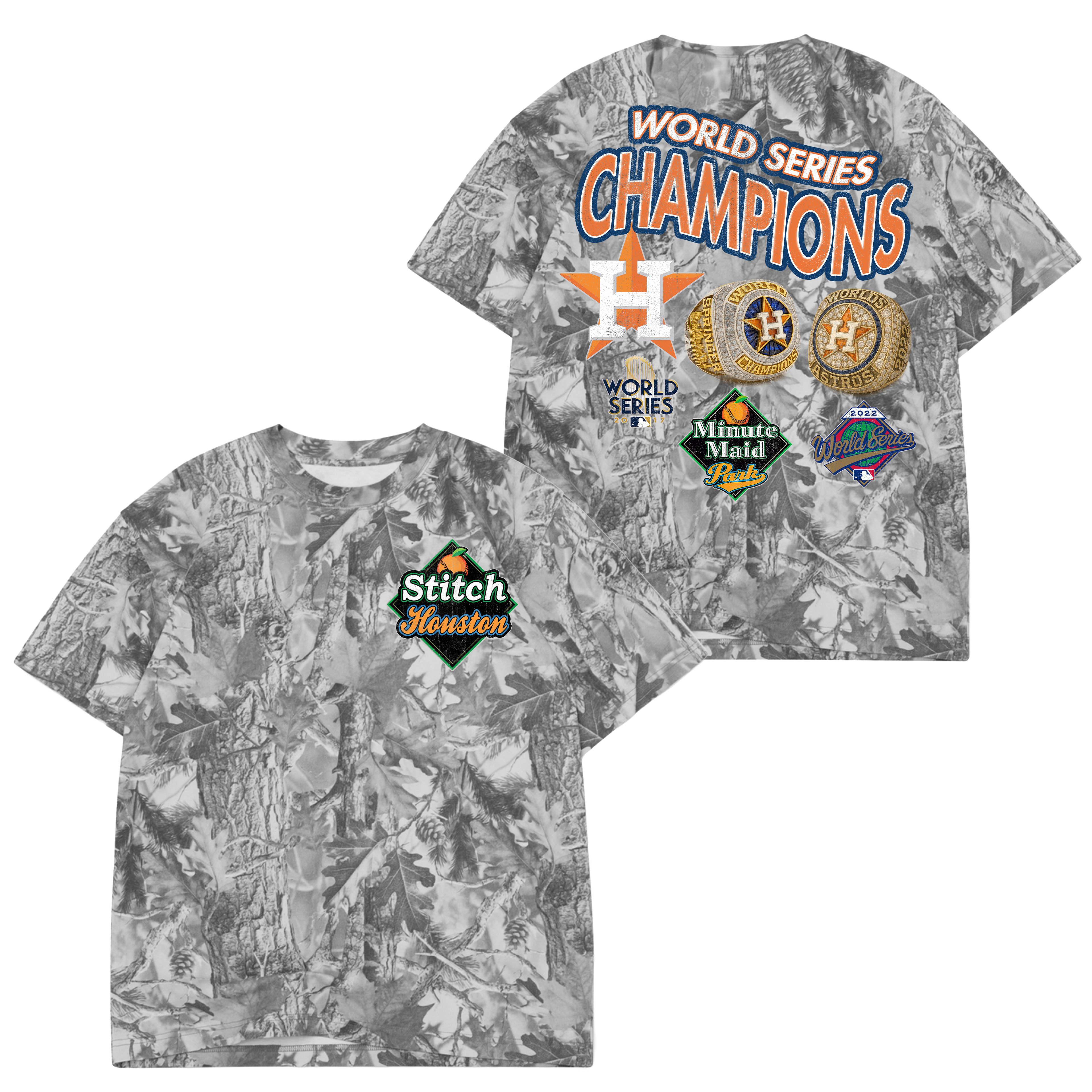 STROS CHAMP TREE CAMO TEE