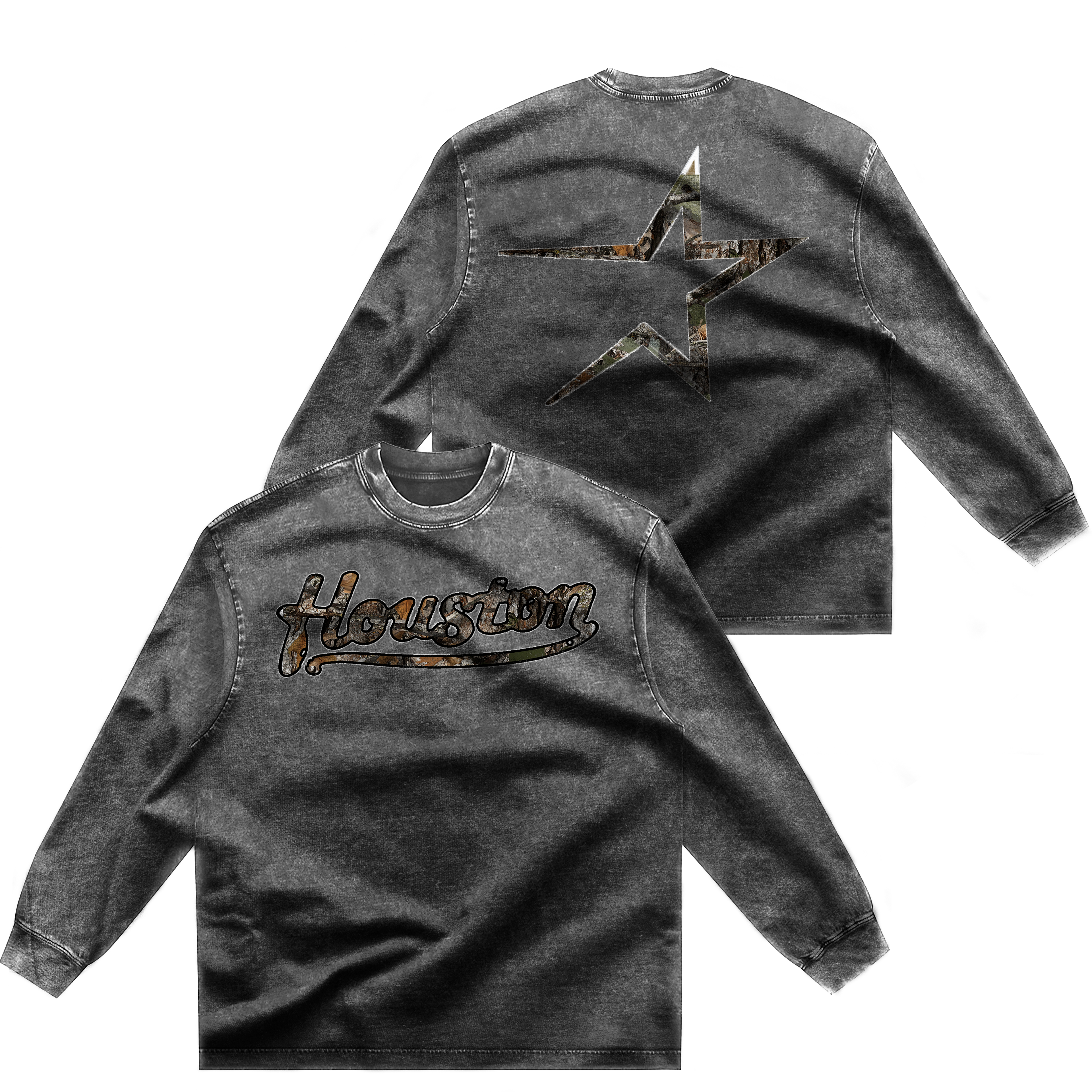 TREE CAMO "HOUSTON" LONG SLEEVE