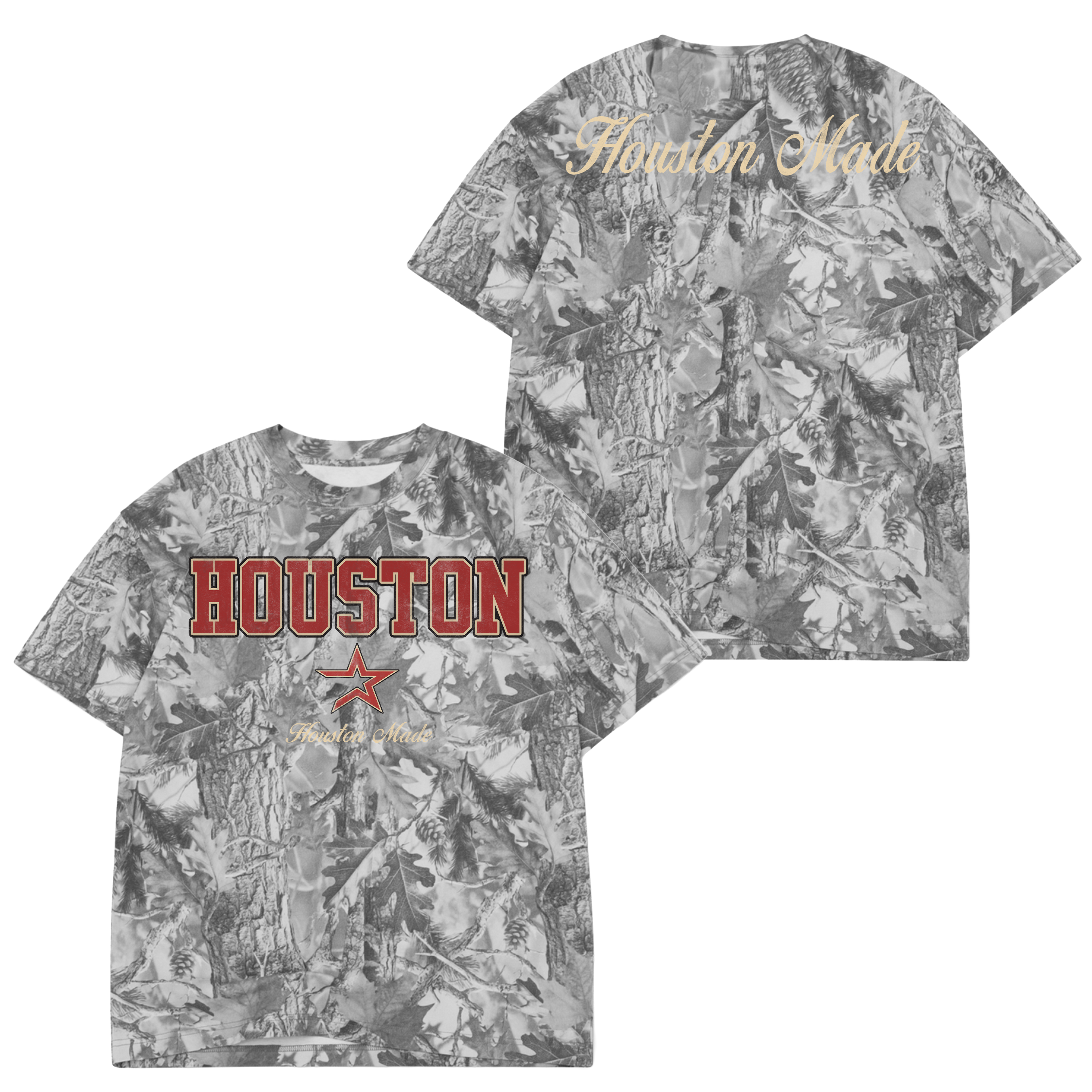 RED STROS TREE CAMO TEE