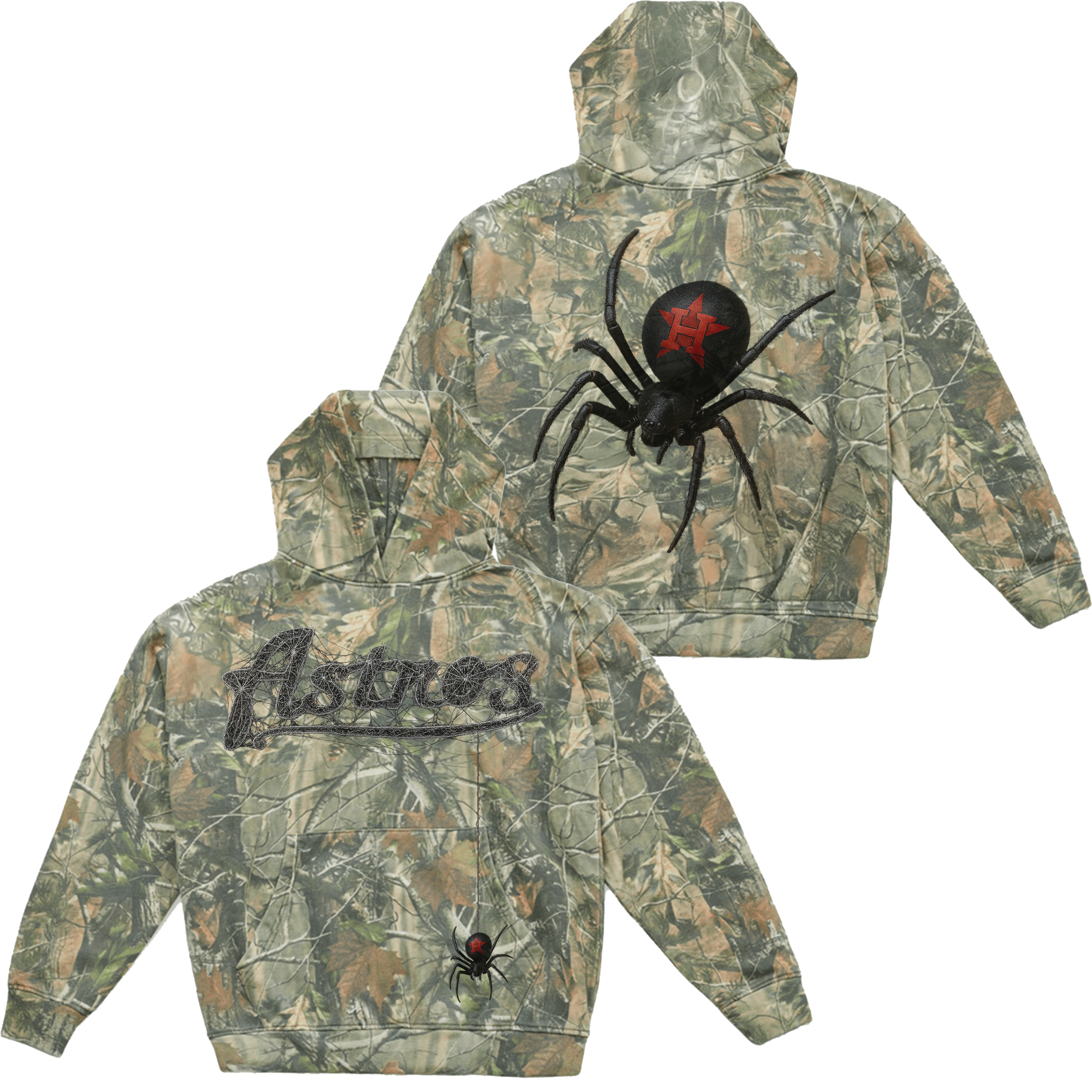 SPIDER STROS TREE CAMO HOODIE