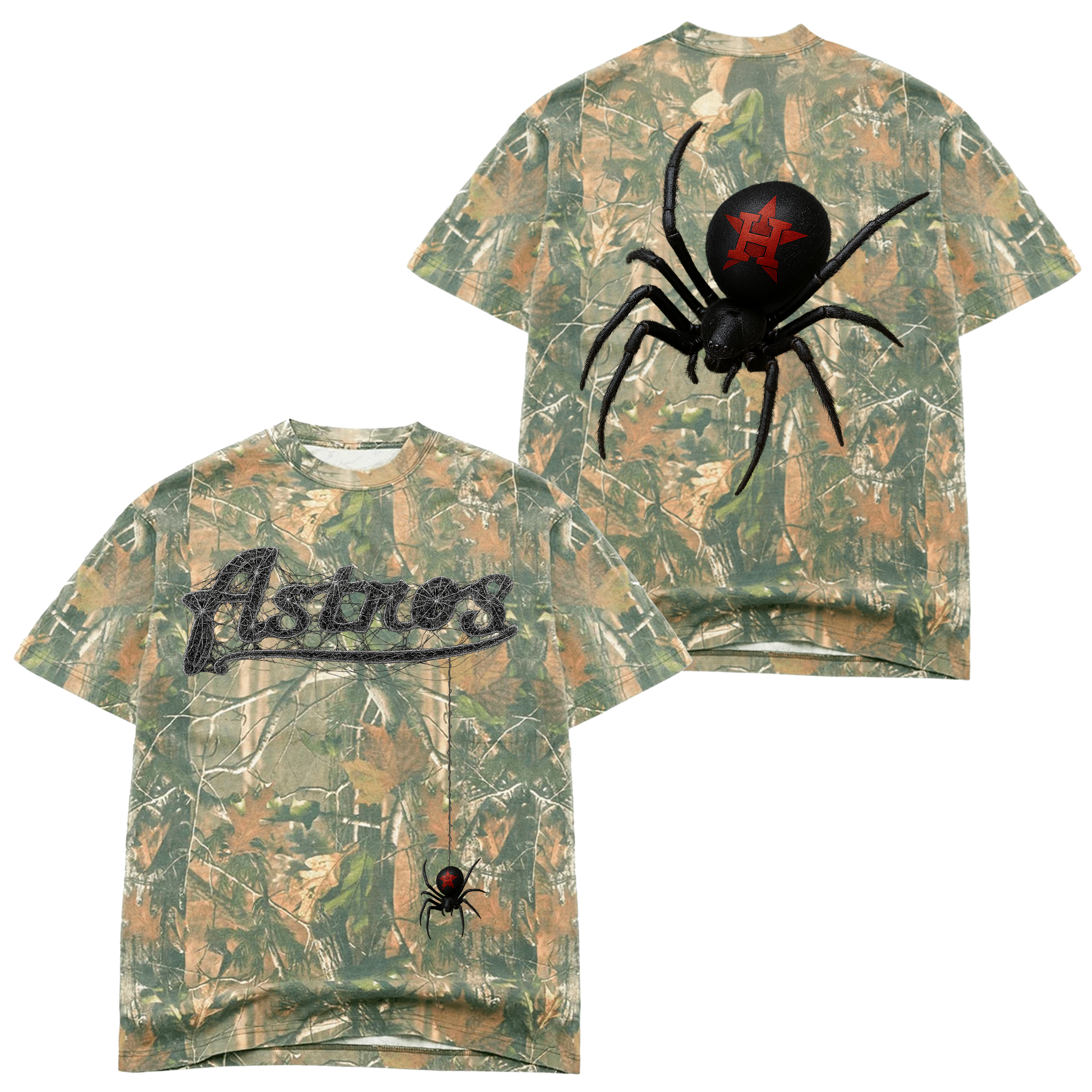 SPIDER STROS TREE CAMO TEE