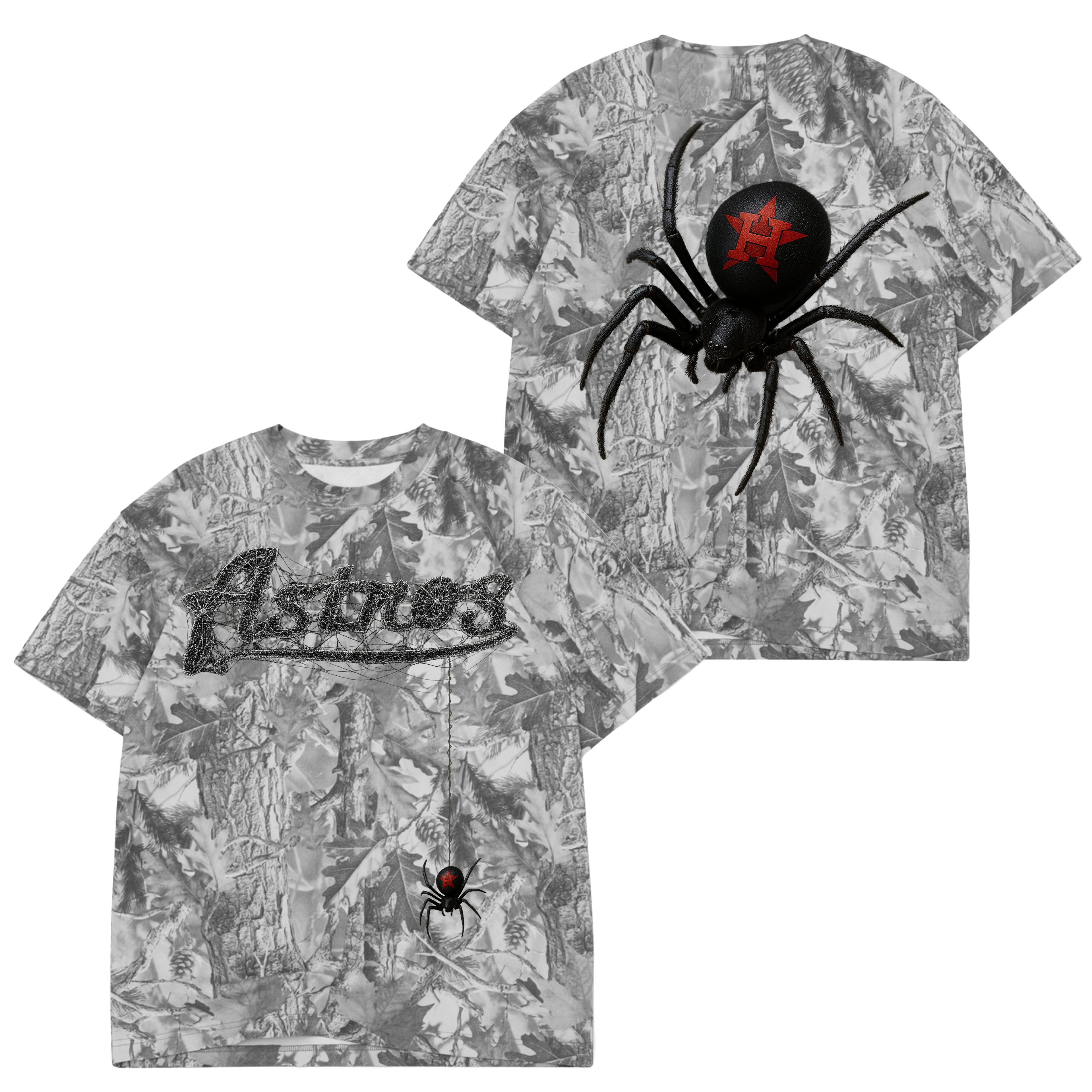 SPIDER STROS TREE CAMO TEE