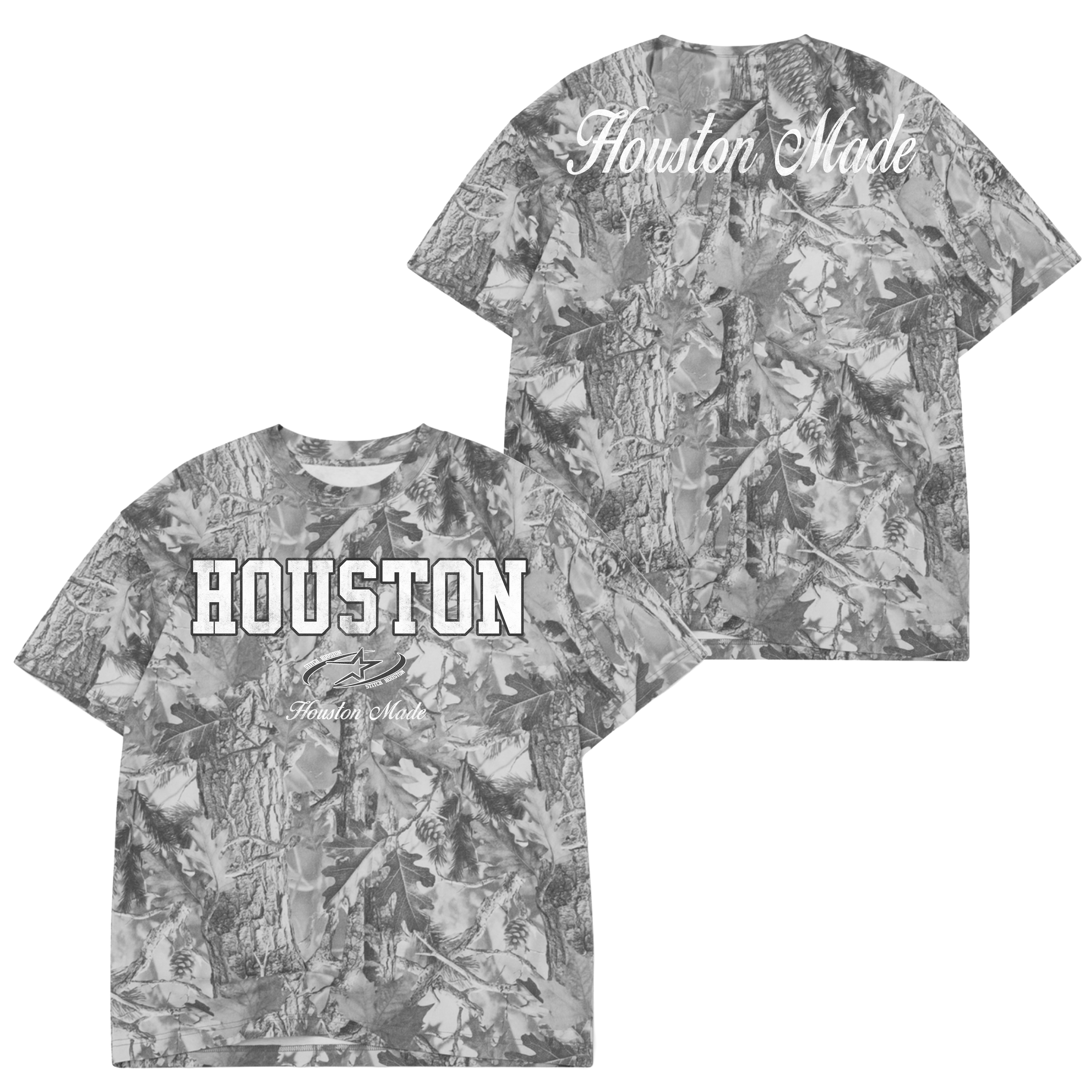 STITCH HOUSTON MADE TREE CAMO TEE